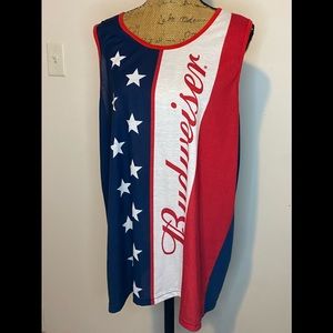 Budweiser sleeveless tank top 2xl